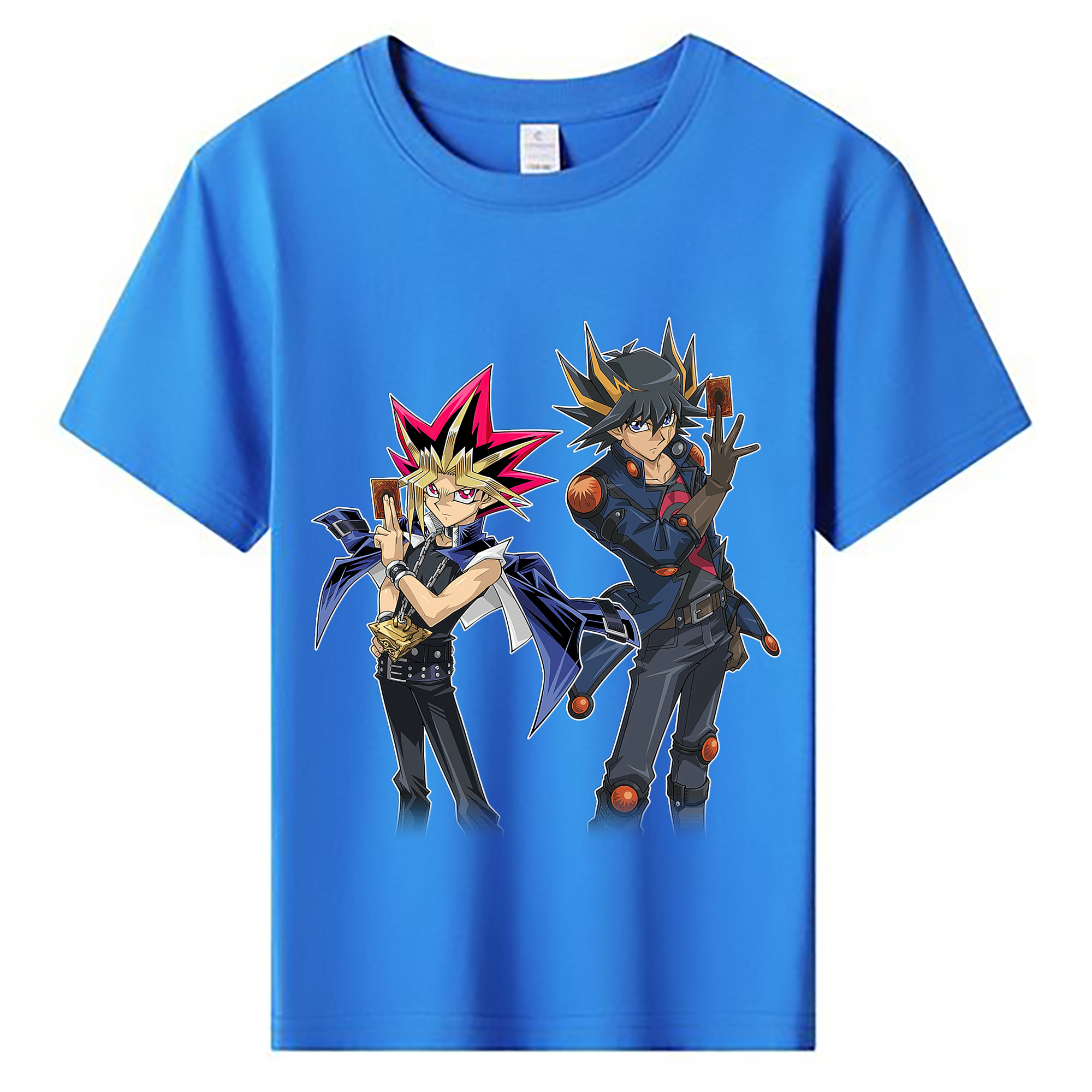 （画像用） 遊☆戯☆王 Yu-Gi-Oh! 綿100％キッズTシャツ（フロントプリント）